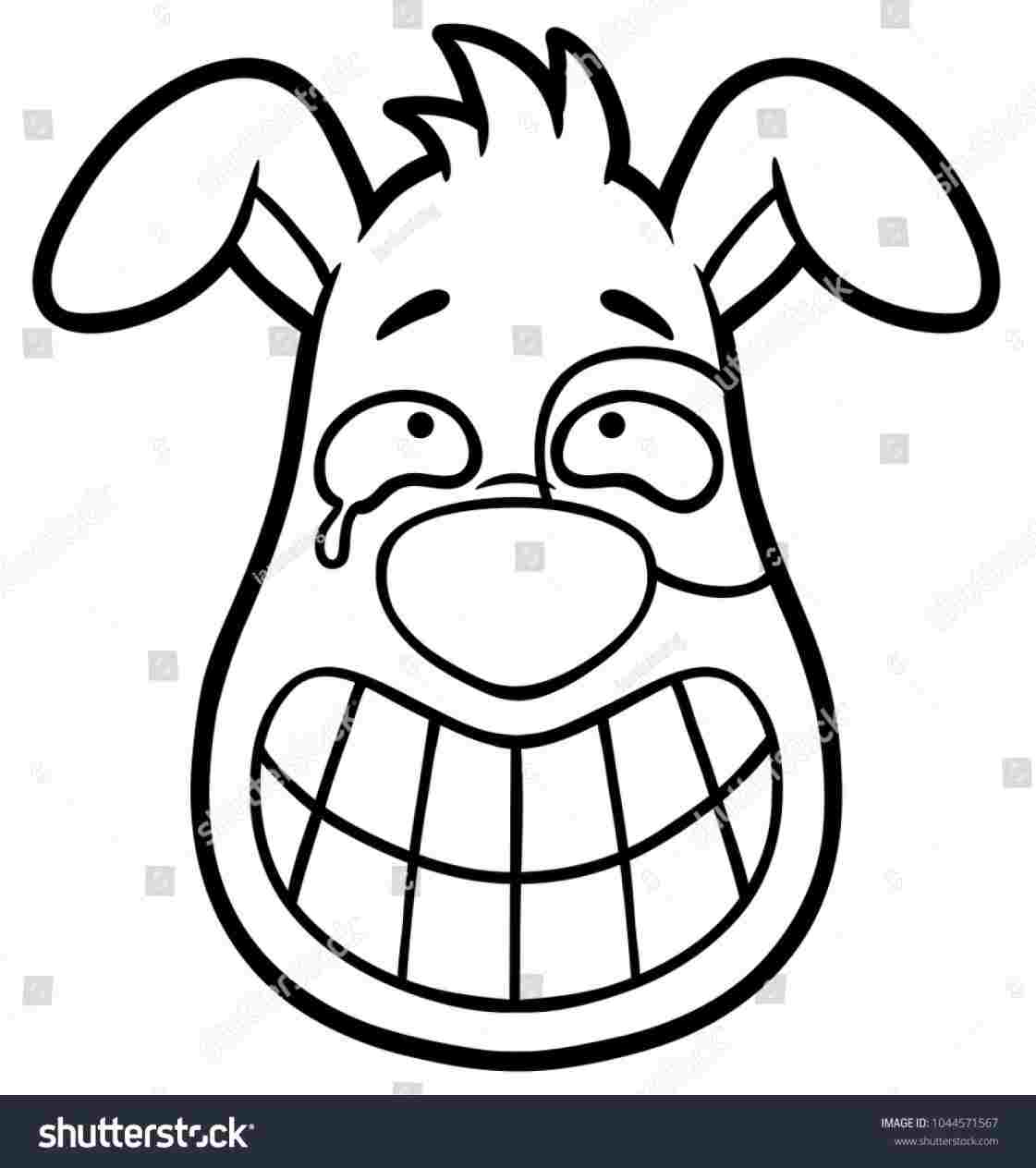 1121x1264 Free Cute Dog Face Cartoon Drawing