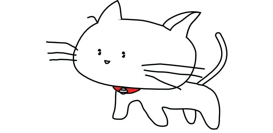 900x440 cat cartoon drawing how to draw a cartoon dog step cat cartoon