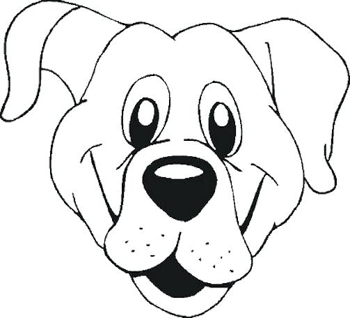 Dog Face Drawing | Free download on ClipArtMag