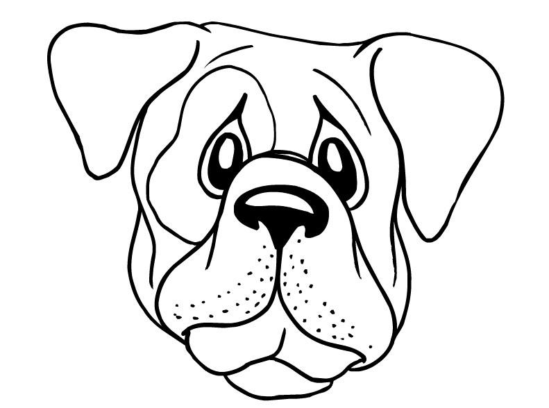 791x588 Dog Face Coloring Pages Dog Face Coloring