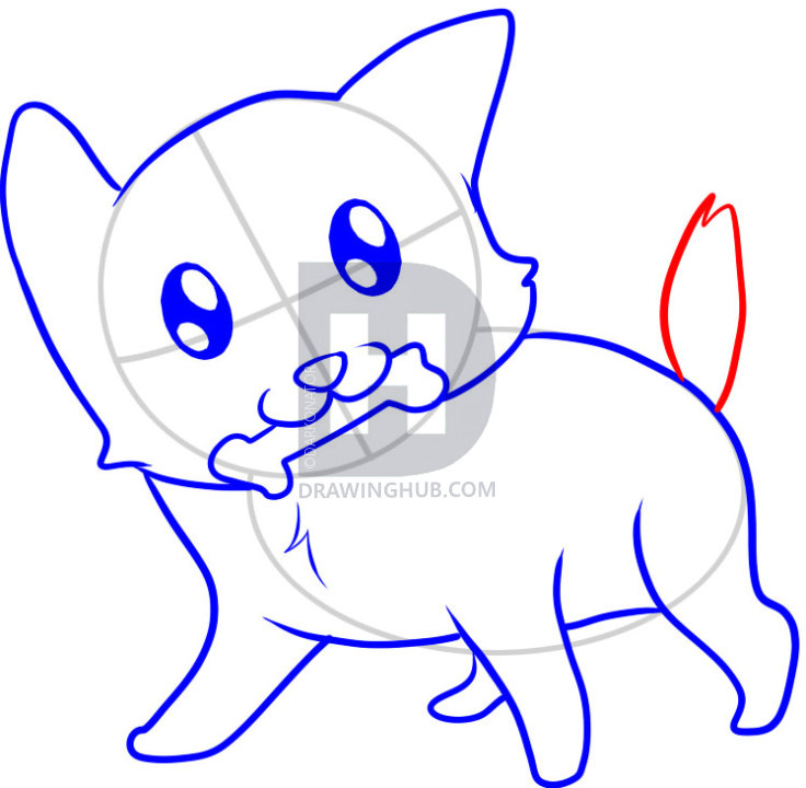 736x720 How To Draw A Dog For Kids, Step