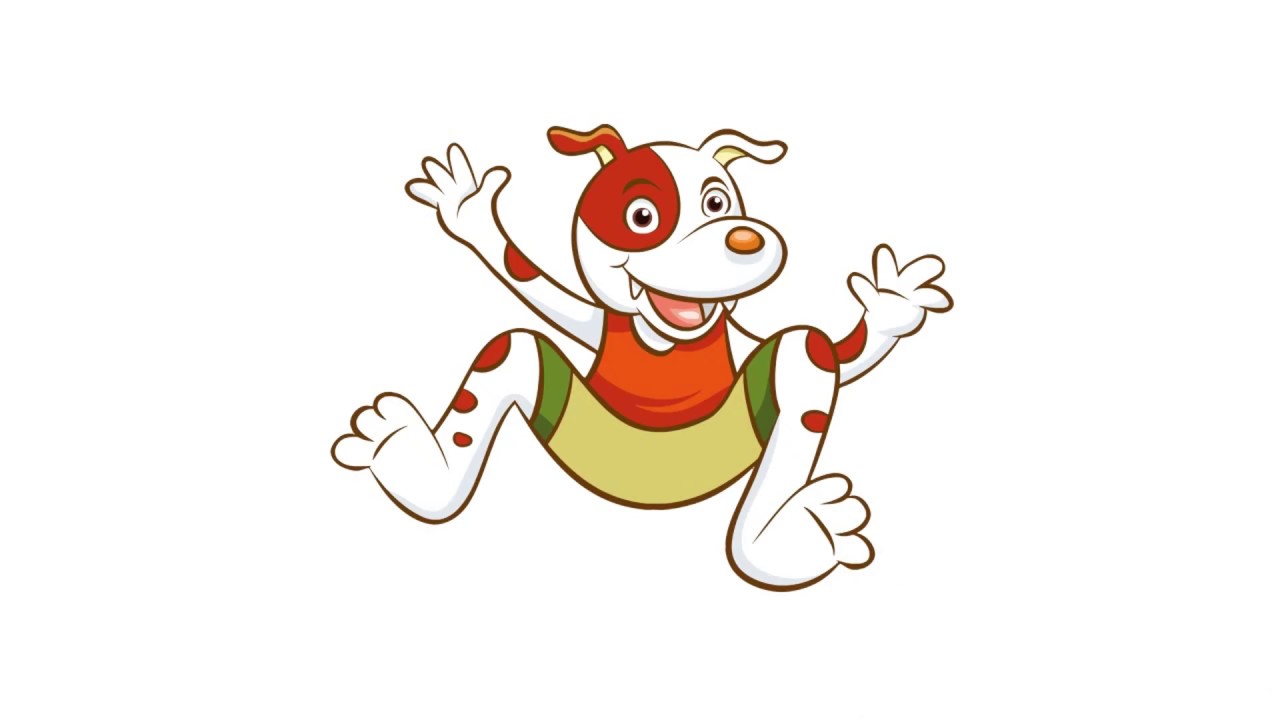 1280x720 How To Learn Drawing Dog For Kids Dog Cartoon Drawing Video