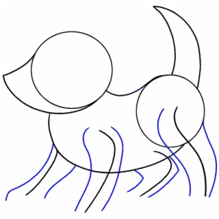 320x320 How To Draw Cartoon Dog
