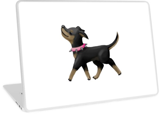 558x400 Pinchie Laptop Skins