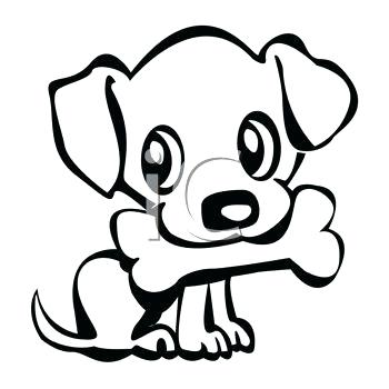 350x350 Cartoon Puppy Drawings Download