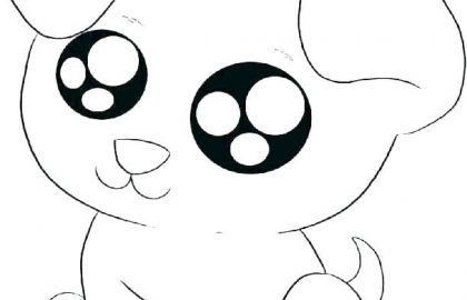 420x270 Free Coloring Pages Dogs And Puppies Lovely Dog Nose Drawing Easy