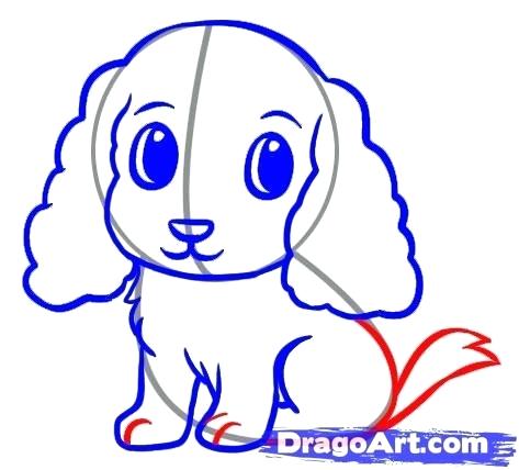 473x428 A Drawing Of A Dog