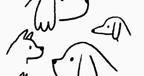 471x250 Dog Man And Cat Kid Drawing Pencil Drawings Chasing Love Line I