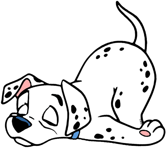 586x522 Dog Sitting Down Drawing