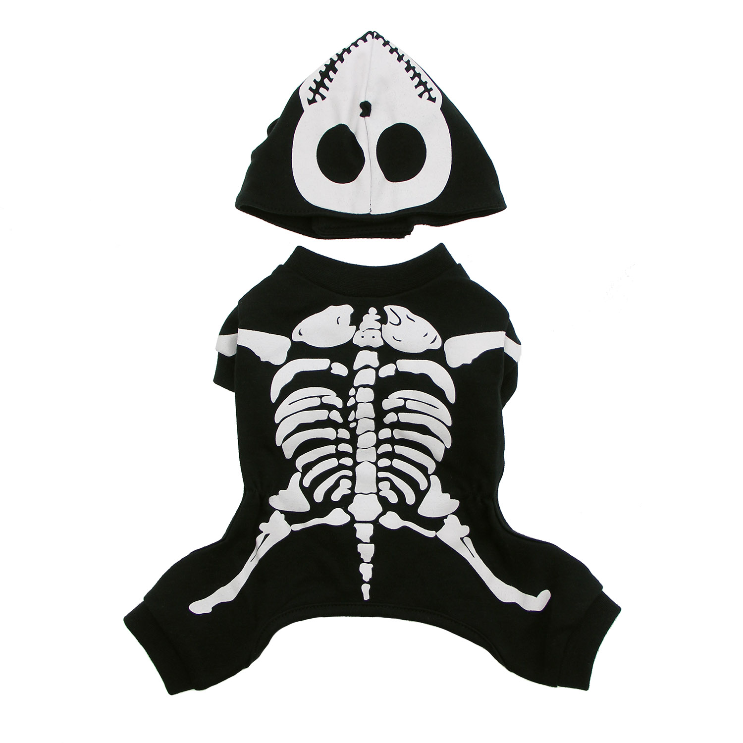 1500x1500 Skeleton Glow Bones Dog Costume