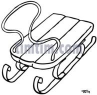 194x190 How To Draw A Iditarod Dog Sled Free Image