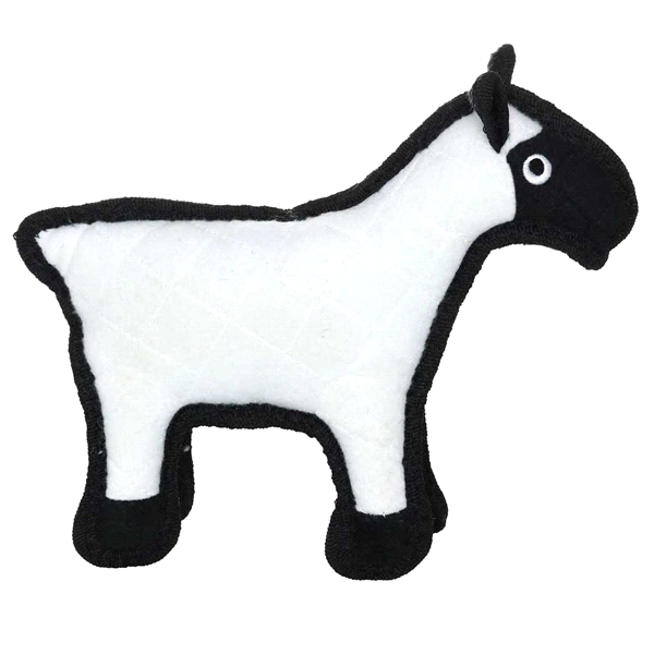 600x600 Tuffy Junior Sheep Dog Toy, White Plush Toys Meijer Grocery