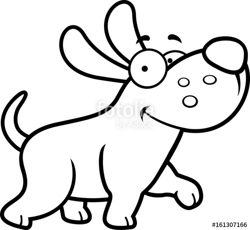 500x461 Dog Walking Stock Image And Royalty Free Vector On Fotolia