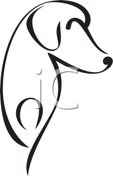 225x350 Stylized Dog Illustration Illustration Inspiration In Art