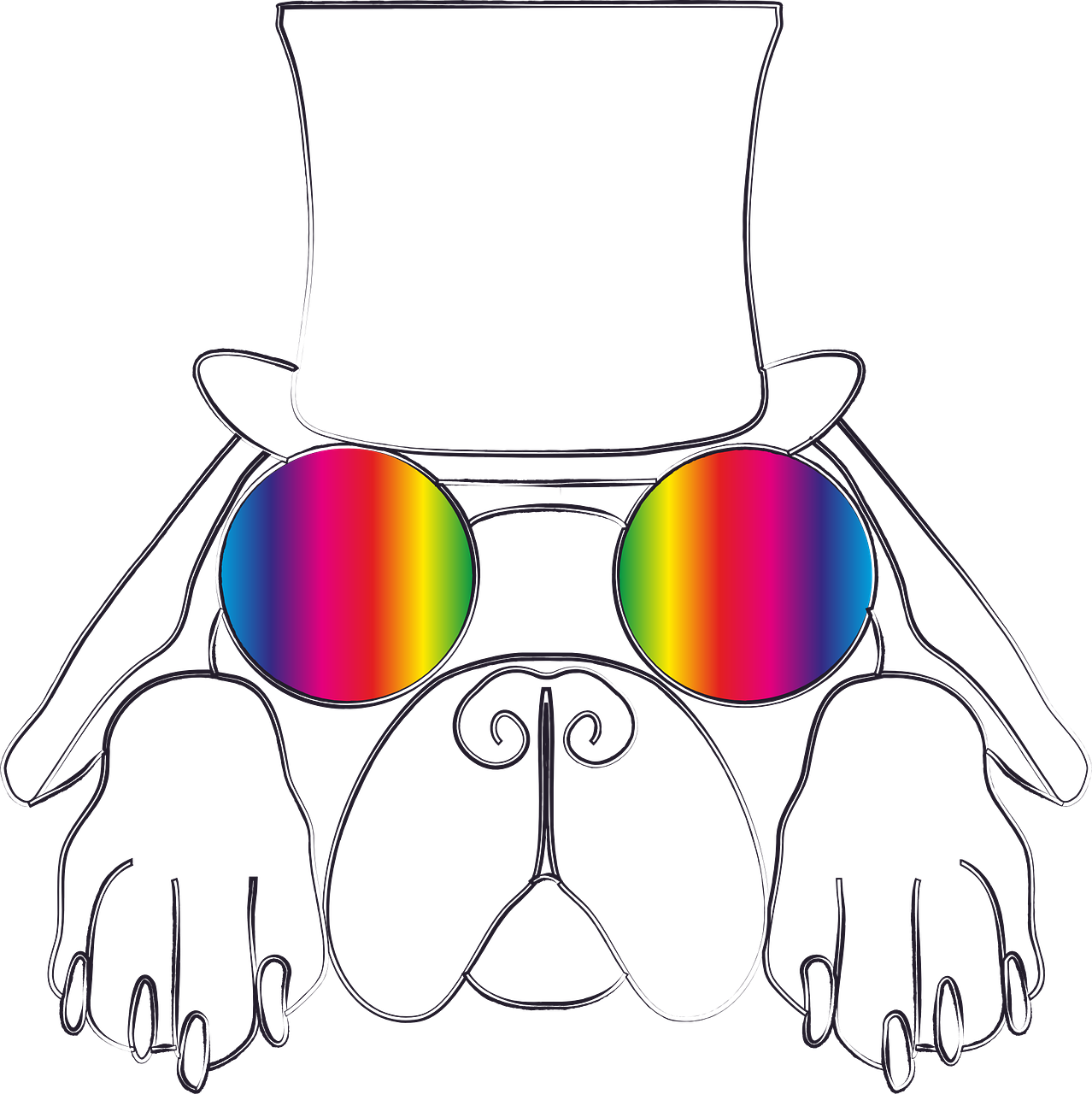 1278x1280 Dog, Animal, Sunglasses, Nature, Pet