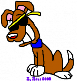 250x266 Doggy Drawing Sunglasses, Picture