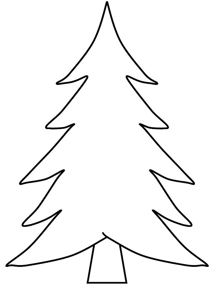 718x957 Christmas Tree Drawing S Free Download Clip Art