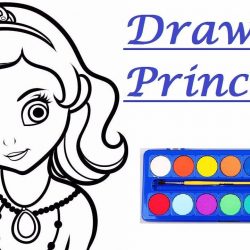 250x250 Barbie Doll Drawing With Colour Book Pdf Copy Simple Banana