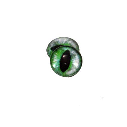 425x425 Cat Glass Eyes In Green Fantasy Dragon For Doll