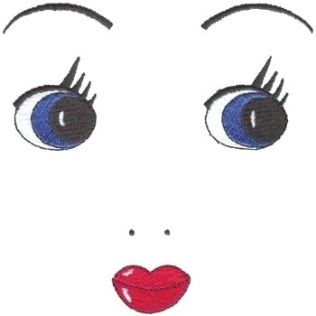 Doll Face Drawing | Free download on ClipArtMag