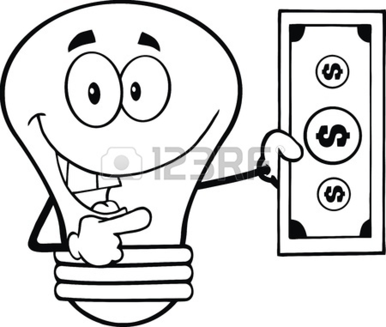 1350x1143 hundred dollar bill clipart