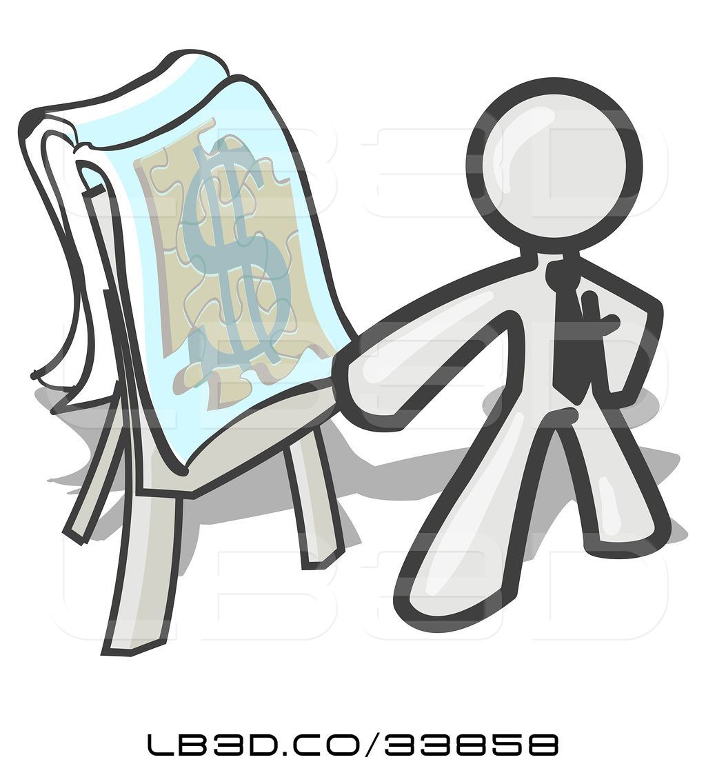 1024x1124 Illustration Of White Businessman Standing