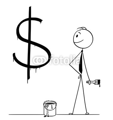 378x400 Cartoon Stick Drawing Conceptual Illustration Of Businessman