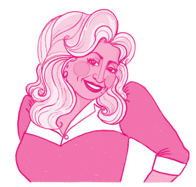 Dolly Parton Drawing | Free download on ClipArtMag