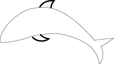 Dolphin Drawing Easy