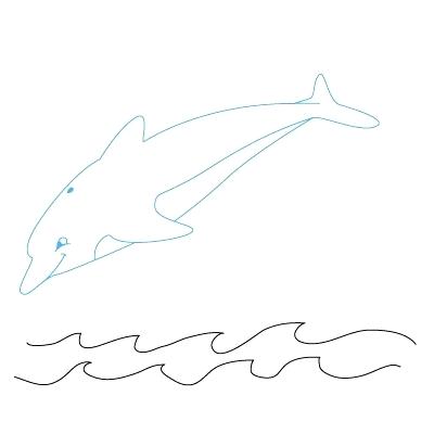400x400 how to a dolphin how to draw a dolphin step dolphin