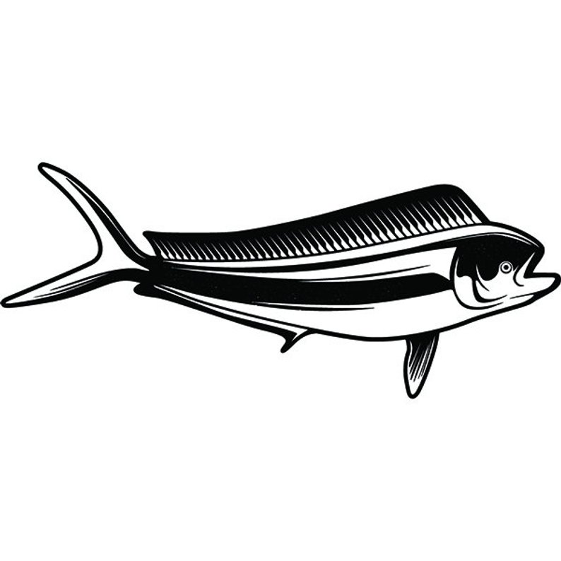 794x794 Dolphin Fish Mahi Fishing Angling Salt Water Ocean Sea Wild Etsy