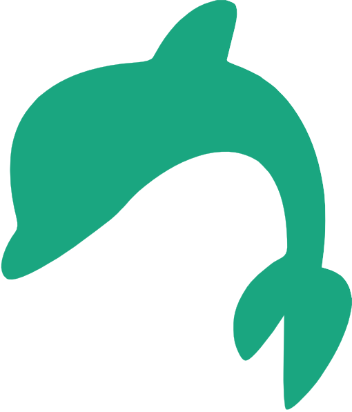 510x597 Dolphin, Drawing, Illustration, Transparent Png Image Clipart