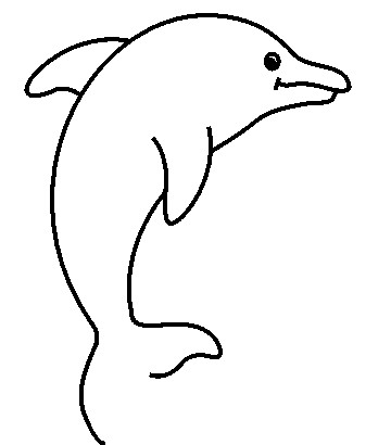 360x410 How To Draw A Dolphin Dolphin Drawing