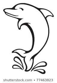 191x280 Huge Collection Of 'dolphin Jumping Drawing' Download More Than