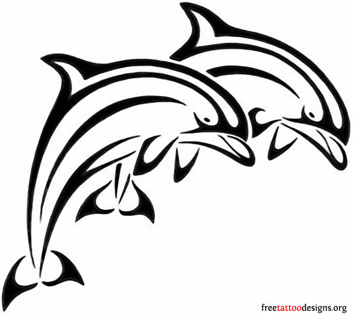 700x630 Drawn Dolphin Jumping Dolphin