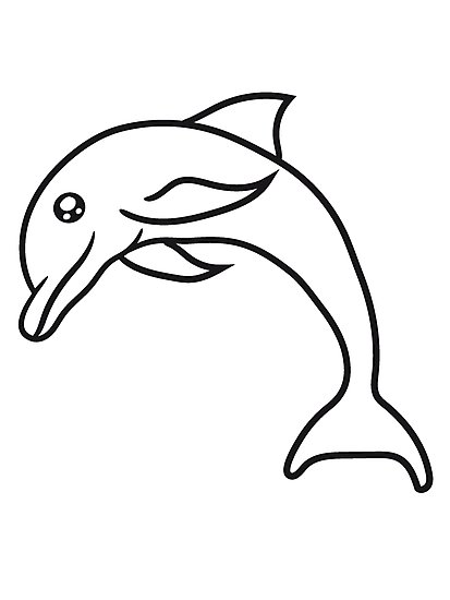 Dolphin Jumping Drawing | Free download on ClipArtMag