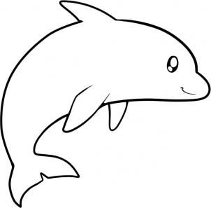 302x297 Dolphin Drawings
