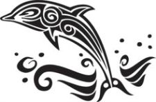 225x148 Dolphin Tattoo Ideas Tattoo Symbolism Designs