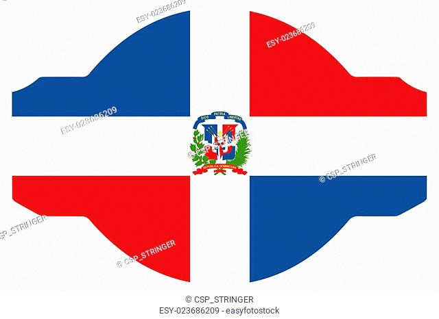 640x466 Dominican Republic Flag Icon Stock Photos And Images Age Fotostock