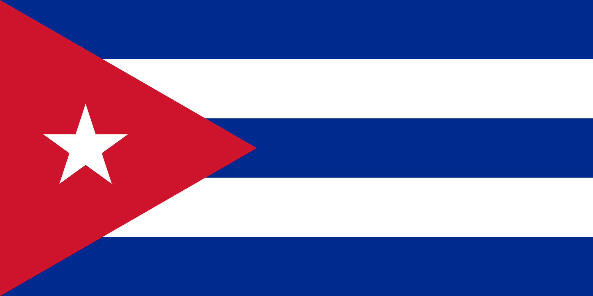 2000x1000 flag of cuba