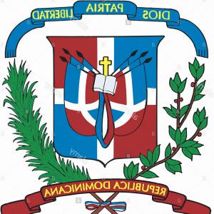 300x300 Stock Photo Heraldry Emblem Dominican Republic National Coat