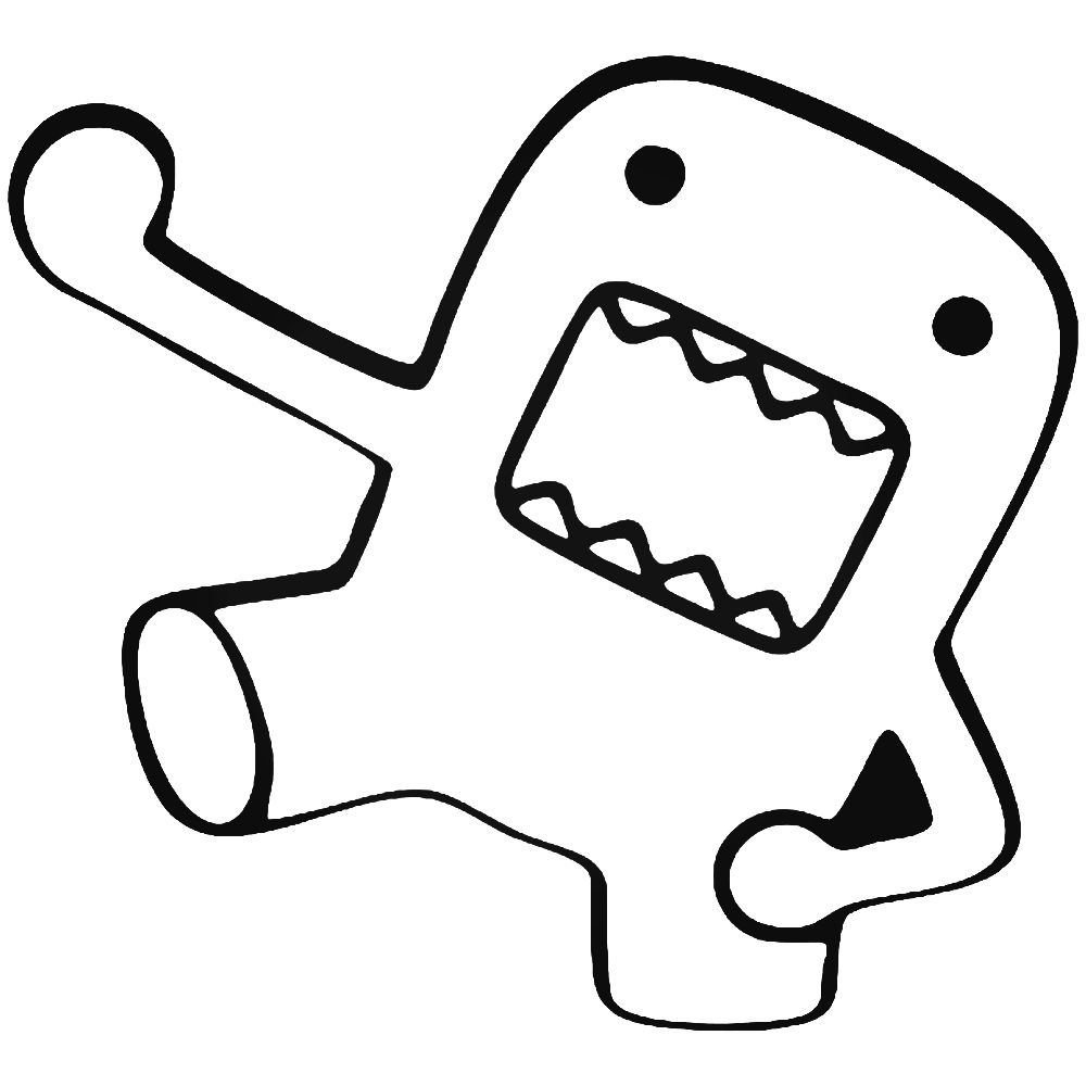 1000x1000 domo kun jdm japanese sticker