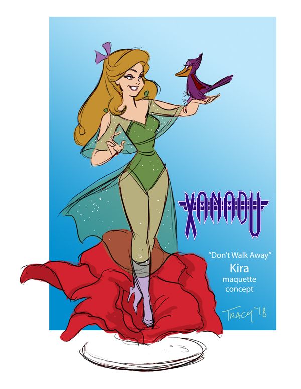 600x775 Electric Tiki Design Kira From Xanadu Concept