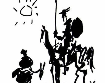 340x270 Picasso Don Quixote Etsy