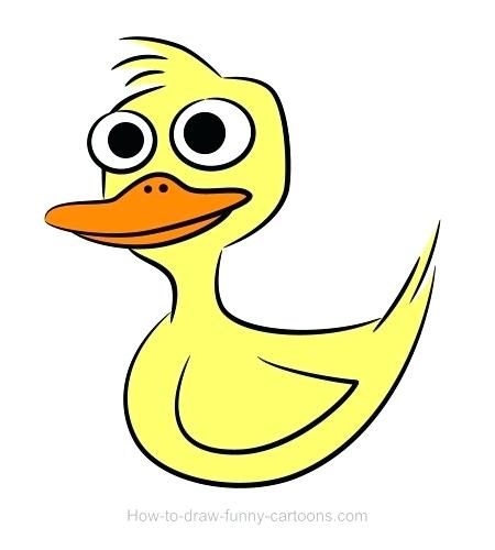 450x500 Duck Drawings How To Draw A Cute Duck