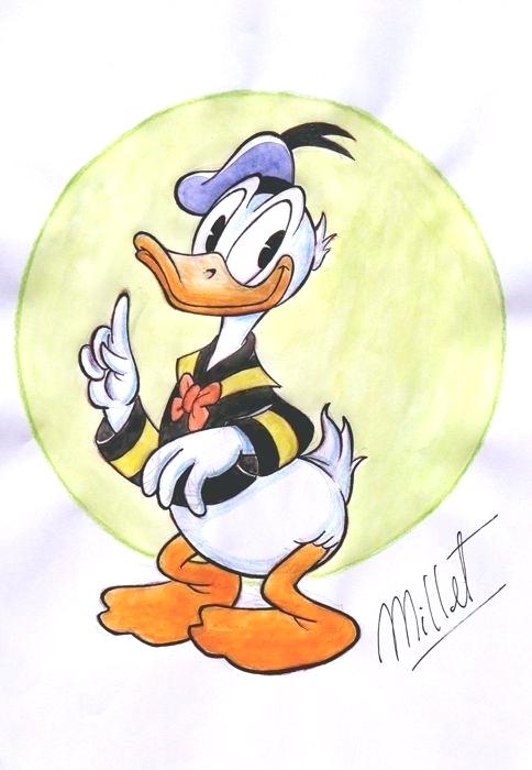 Donald Duck Drawing | Free download on ClipArtMag