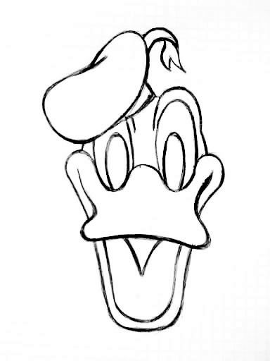 384x512 Hoe Teken Je Donald Duck Crafts! Cute Drawings, Drawings