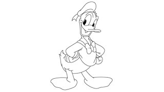 320x180 How To Draw Donald Duck