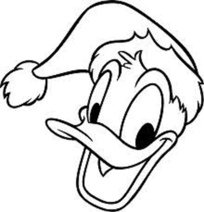 Donald Duck Line Drawing | Free download on ClipArtMag