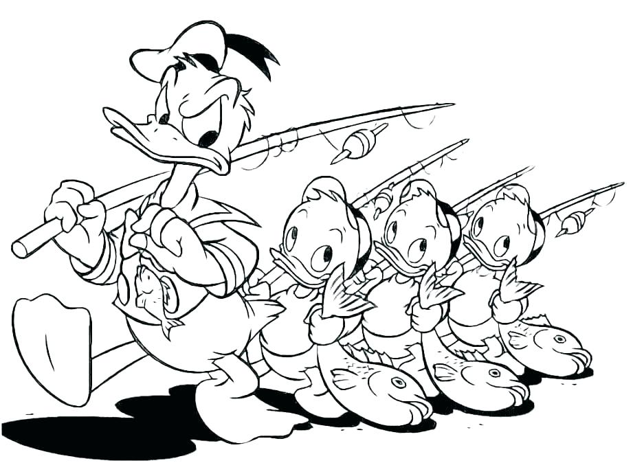 921x690 Duck Cartoon Coloring Pages